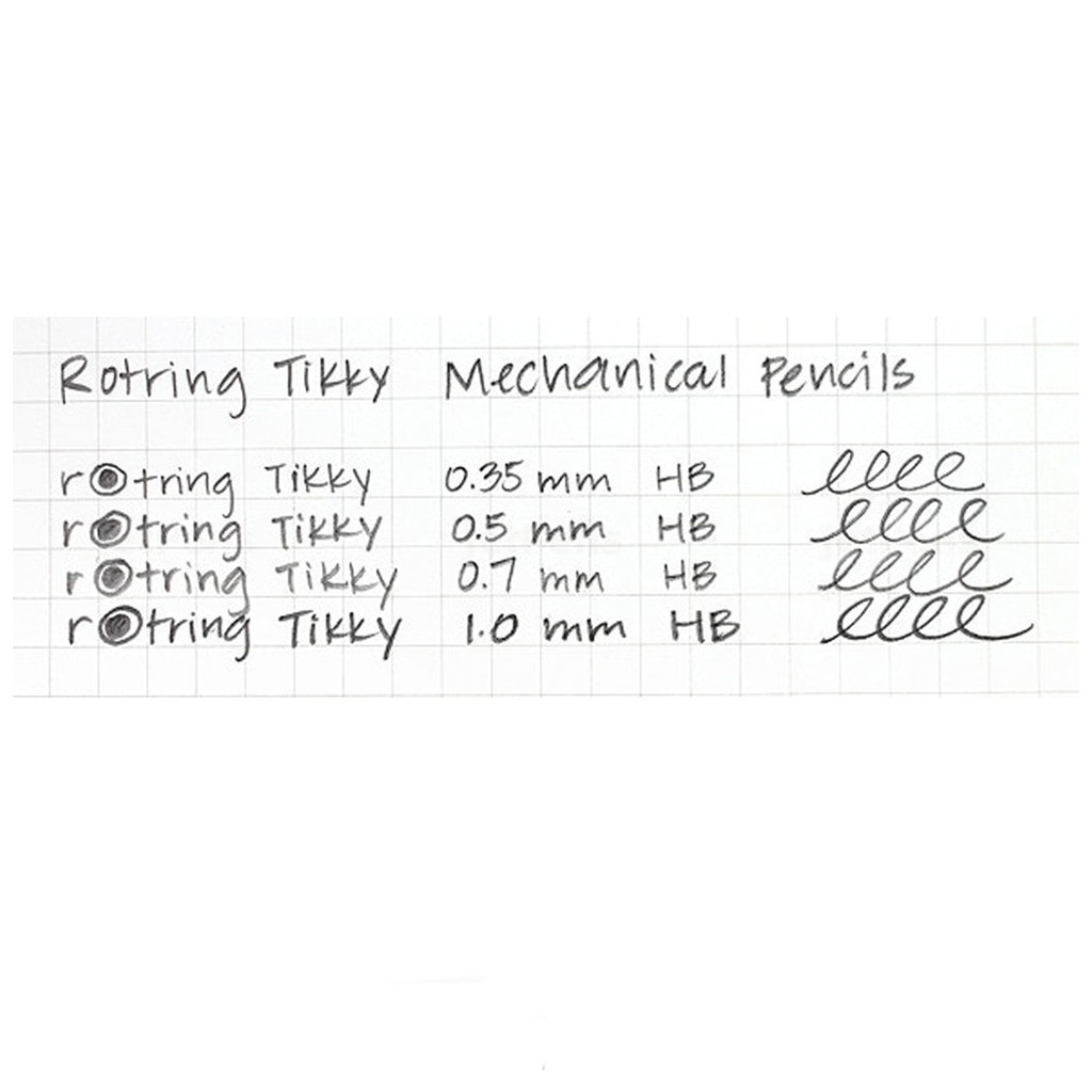 Олівець механічний Rotring Drawing TIKKY Black (ISO) PCL 1,0 (R1904697) - зображення 5