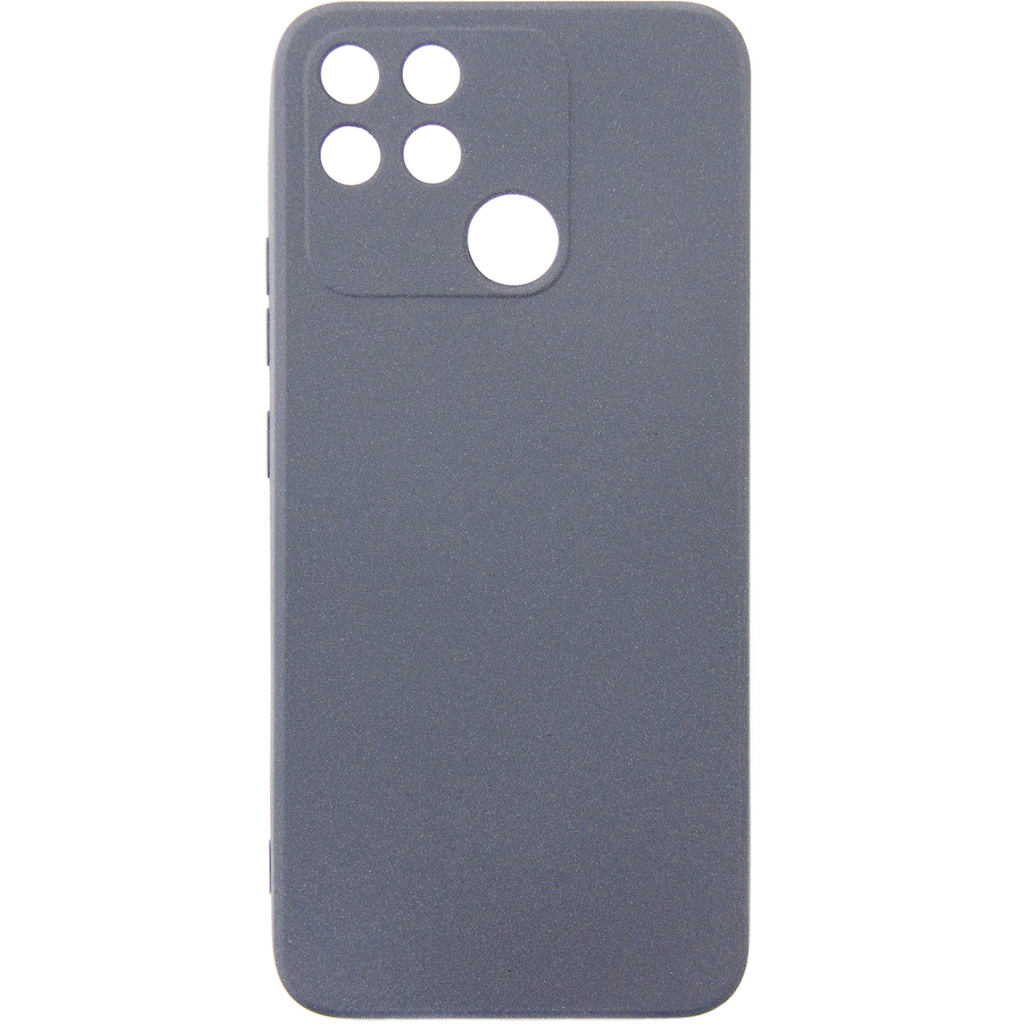 Чохол до мобільного телефона Dengos Carbon Realme Narzo 50A (grey) (DG-TPU-CRBN-152) - зображення 1