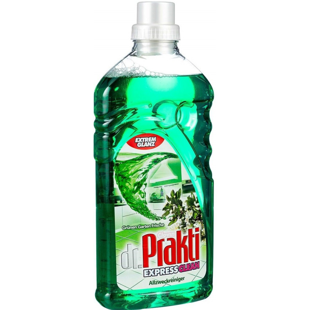 Засіб для миття підлоги Dr. Prakti Зелений сад 1 л (4823051467655) - изображение 3
