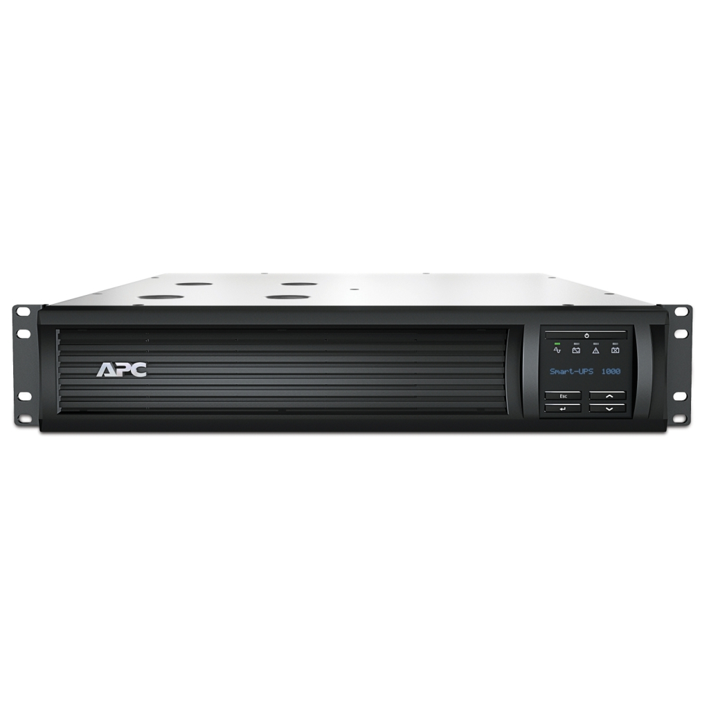 Пристрій безперебійного живлення APC Smart-UPS 1000VA RM 2U (SMT1000RMI2UC) - зображення 2
