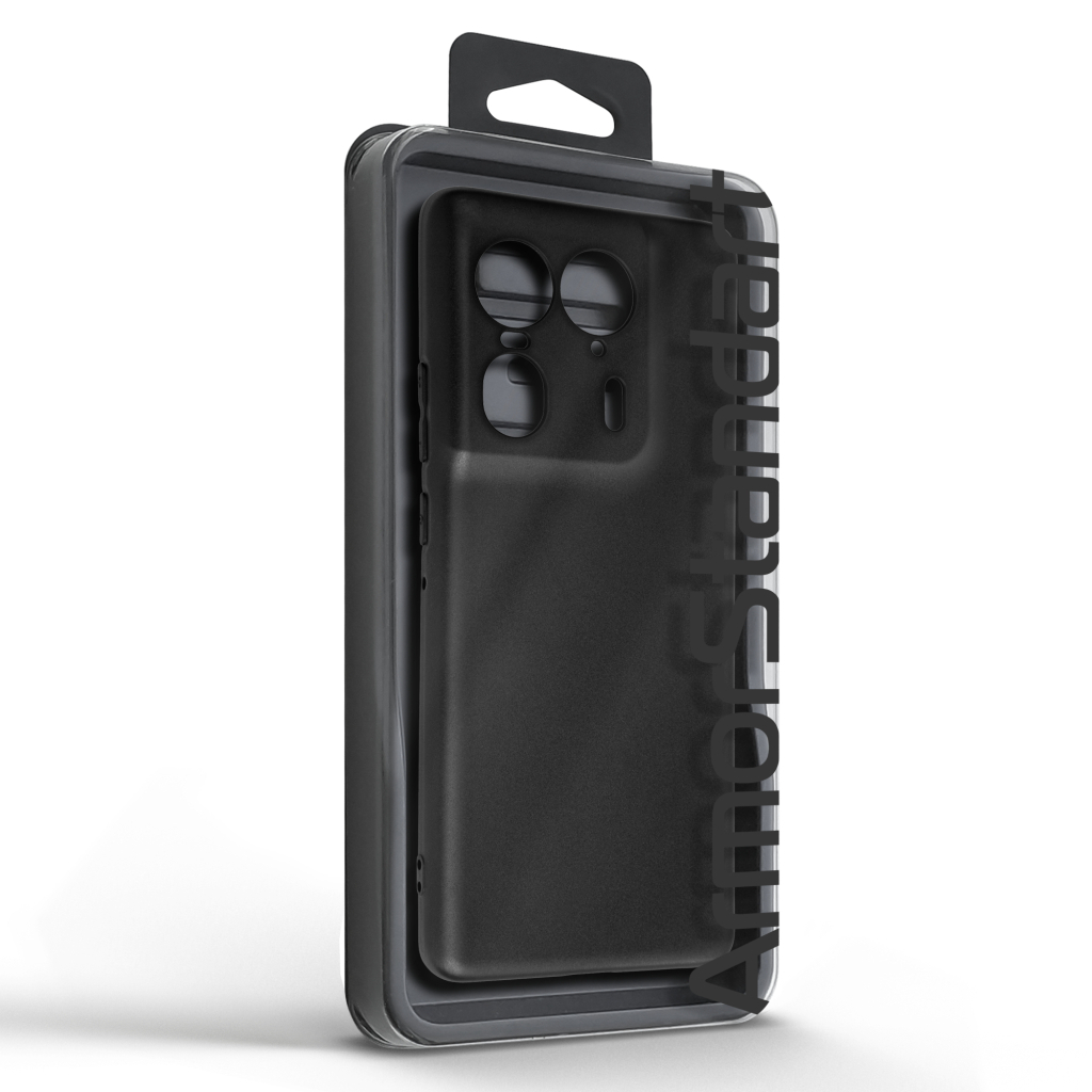 Чохол до мобільного телефона Armorstandart Matte Slim Fit Motorola Edge 50 Ultra Camera cover Black (ARM77290) - зображення 5