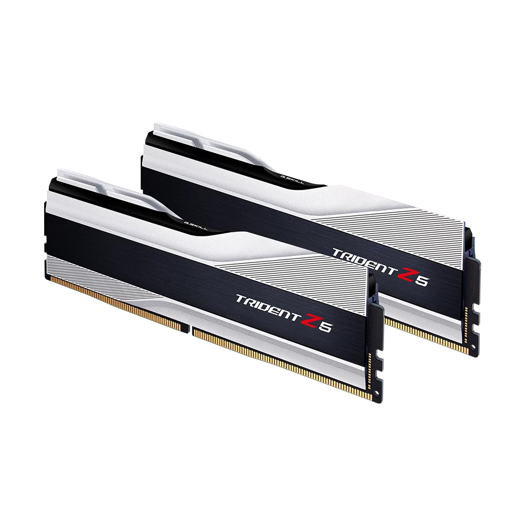 Модуль пам'яті для комп'ютера DDR5 64GB (2x32GB) 6000 MHz Trident Z5 Silver G.Skill (F5-6000J3238G32GX2-TZ5S) - зображення 3