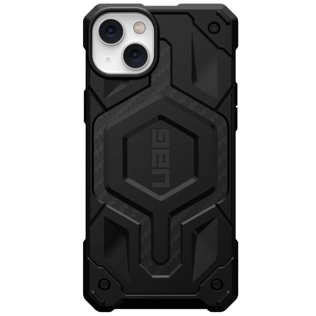 Чохол до мобільного телефона UAG Apple iPhone 14 Plus Monarch Pro Magsafe, Carbon Fiber (114029114242) - изображение 1
