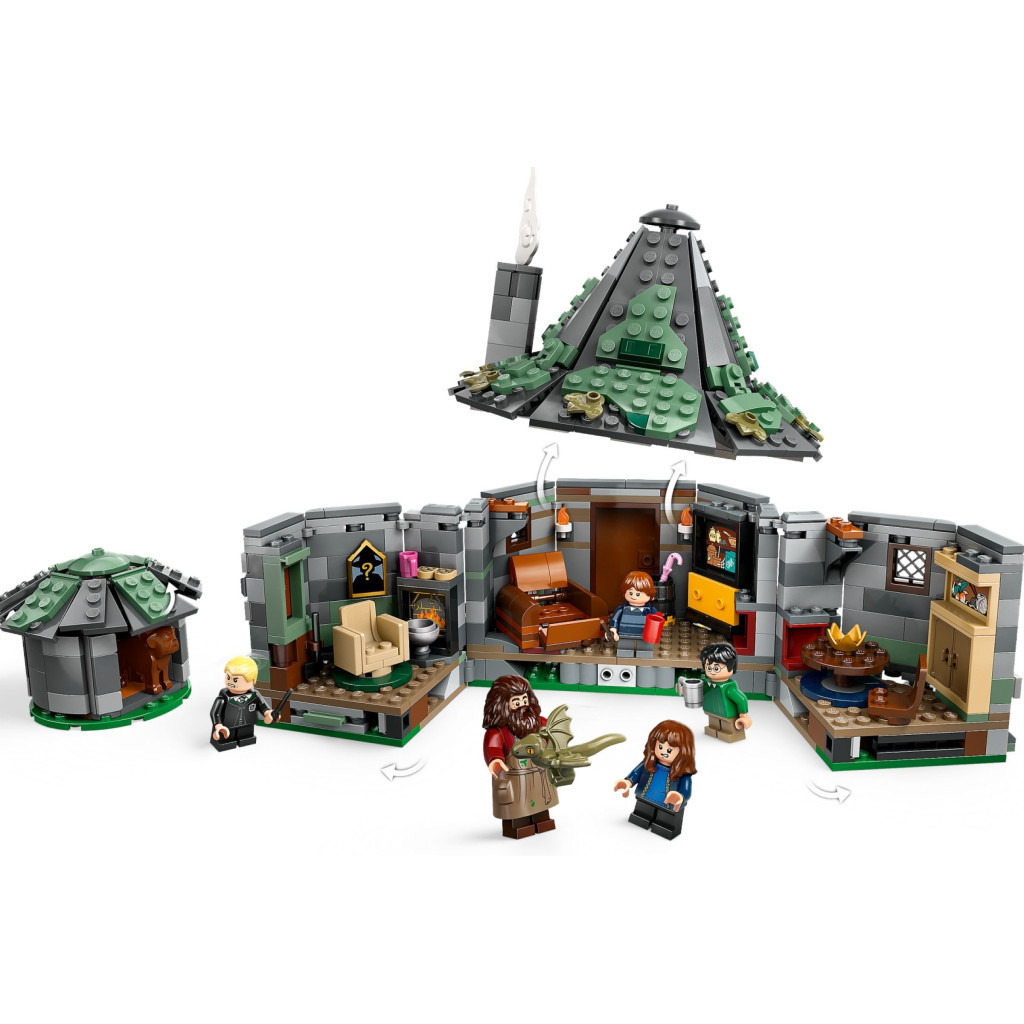 Конструктор LEGO Harry Potter Хатинка Геґріда: Несподівані гості 896 деталей (76428) - зображення 3