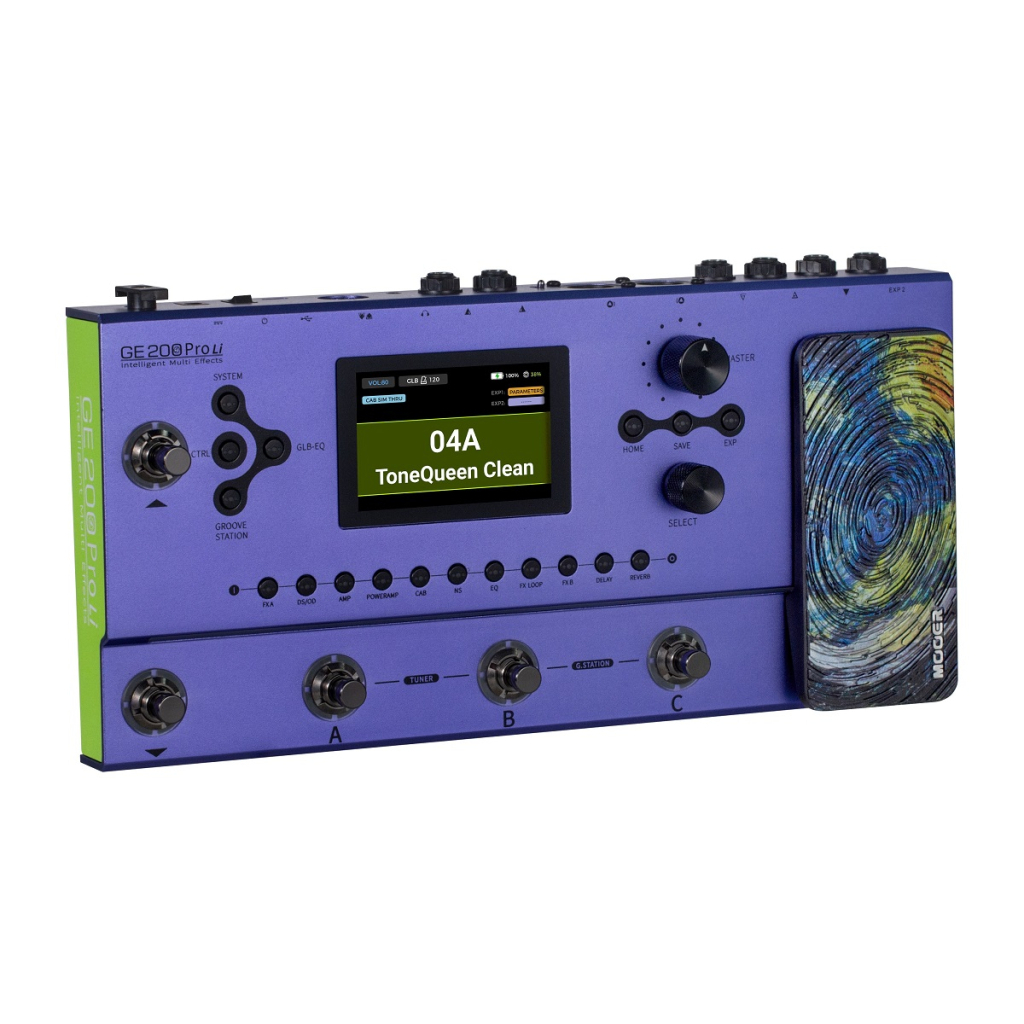 Гітарний процесор Mooer GE200 Pro Li - зображення 2