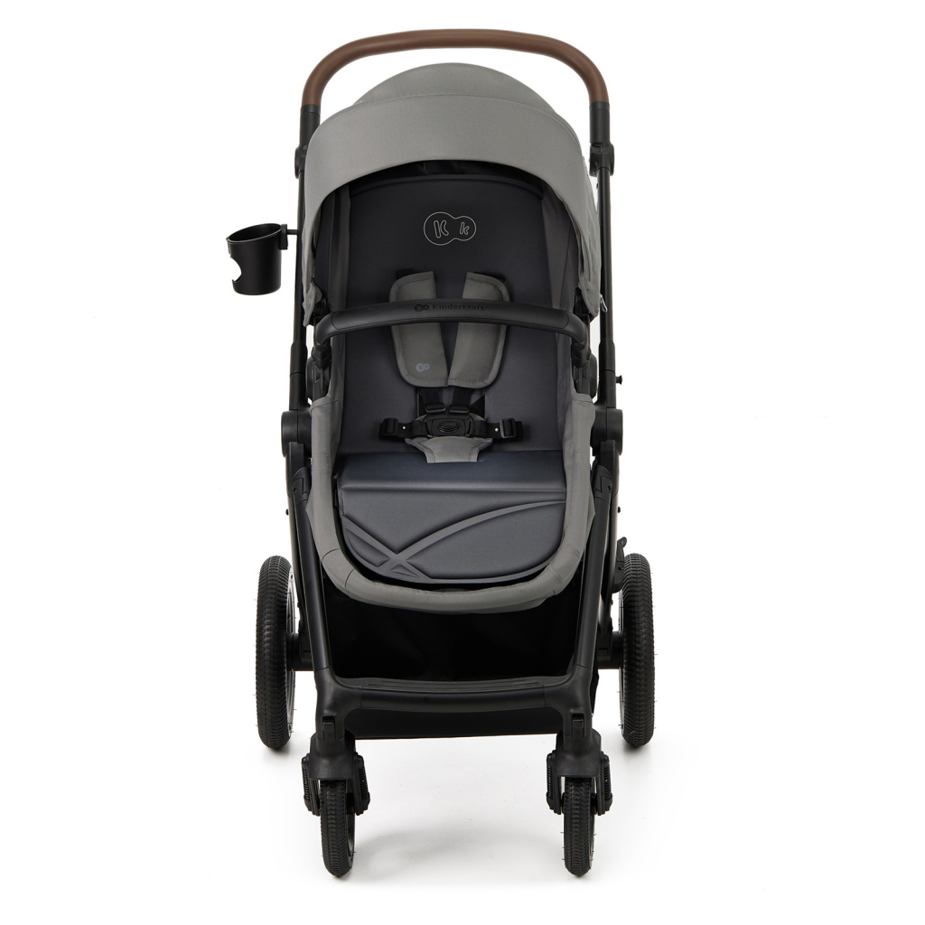 Коляска Kinderkraft 3 в 1 Moov 2 Air Light Gray (KSMOOV02LGR3000) (5902533925940) - зображення 11