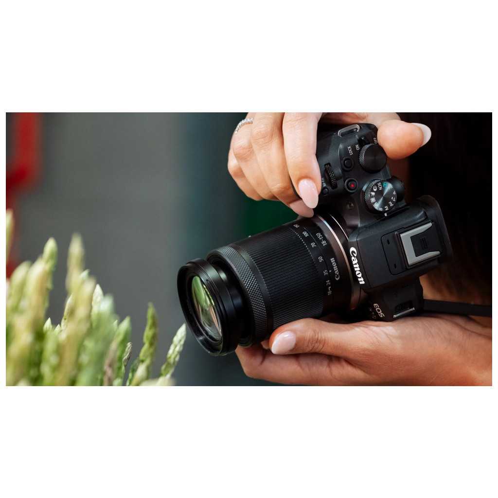 Цифровий фотоапарат Canon EOS R10 + RF-S 18-150 IS STM + адаптер EF-RF (5331C029) - зображення 3