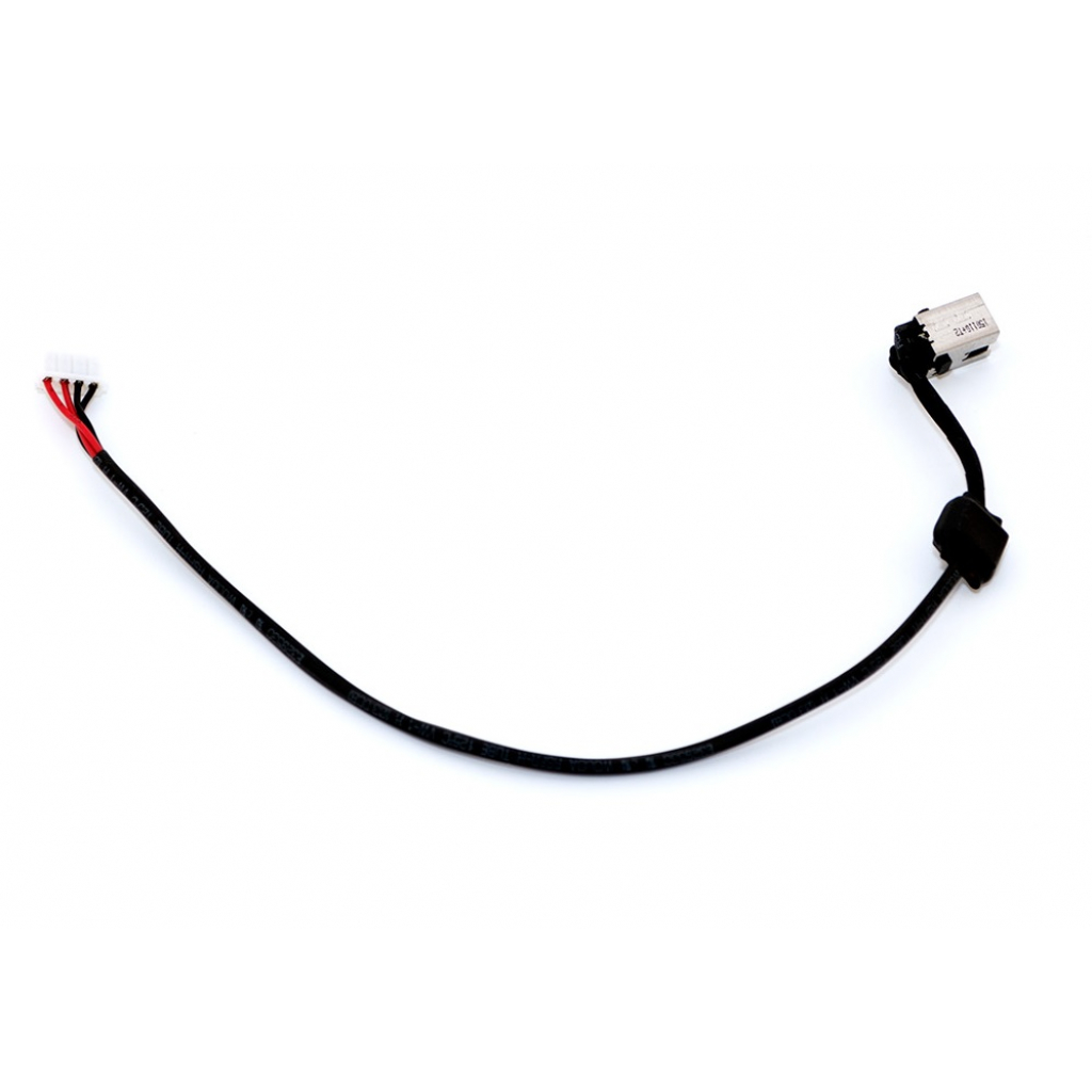 Роз'єм живлення ноутбука з кабелем для Lenovo PJ390 (5.5mm x 2.5mm), 4-pin, 25 см Универсальный (A49037) - изображение 2