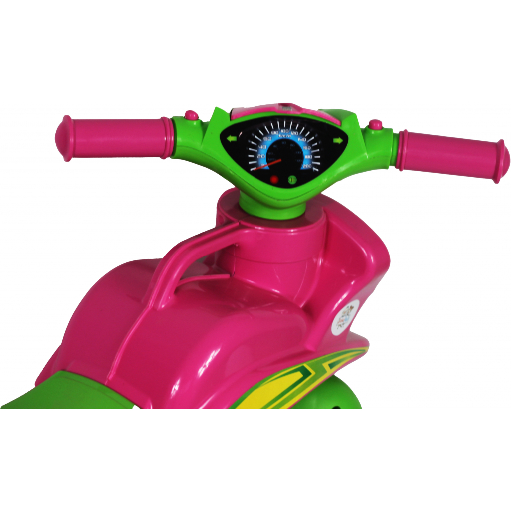 Біговел Active Baby Sport музичний рожево-зелений (0139-013М) - зображення 6