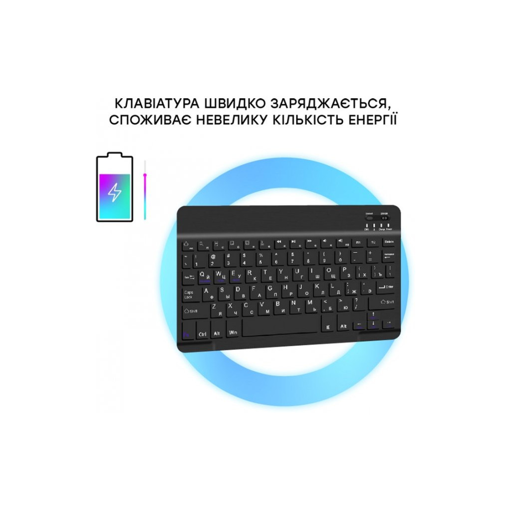 Чохол до планшета AirOn Premium Samsung Tab S7 FE (T730/T735) 12.4" 2021 BT Keyboard (4822352781074) - зображення 11