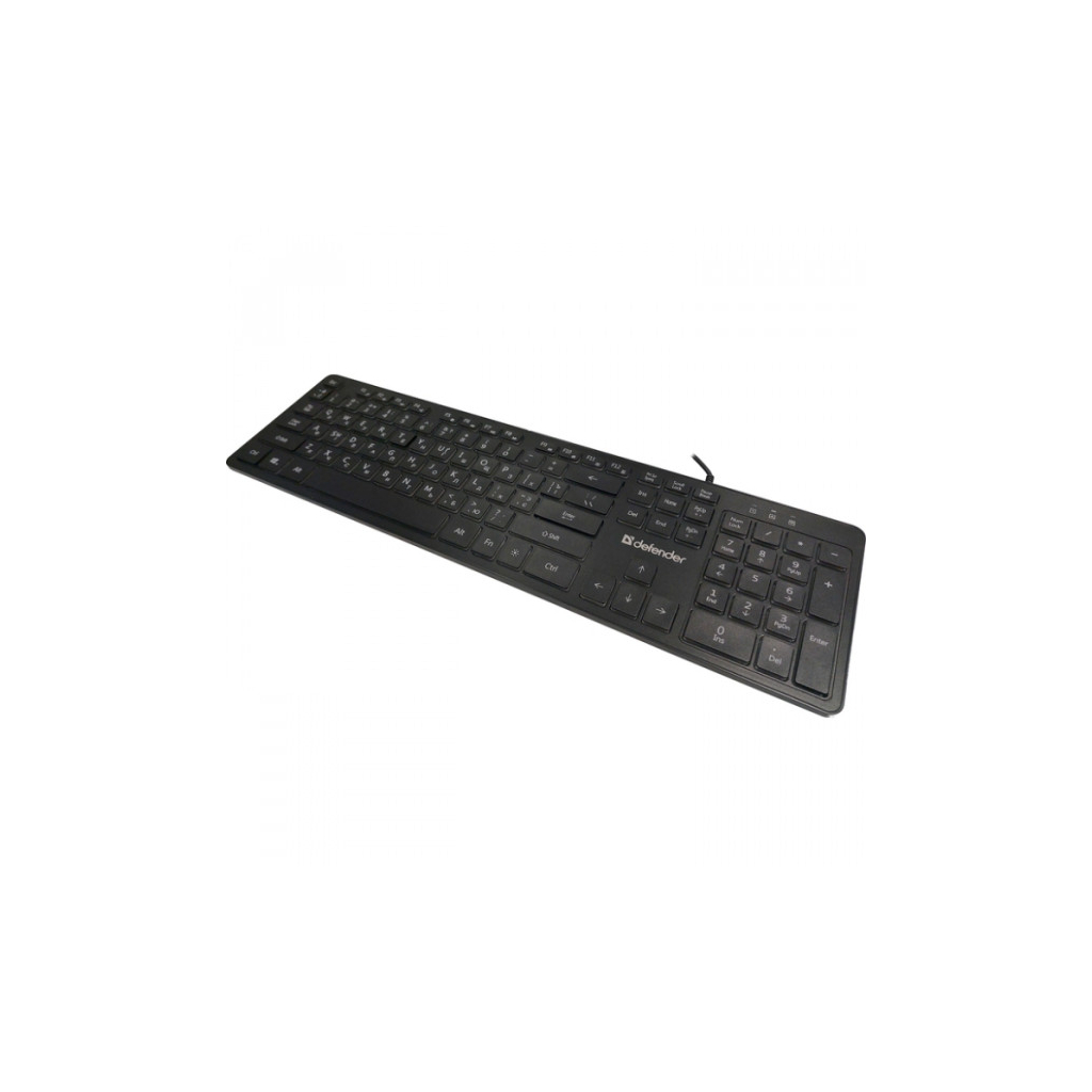 Клавіатура Defender Balance LQ LED USB UA Black (450790) - зображення 2