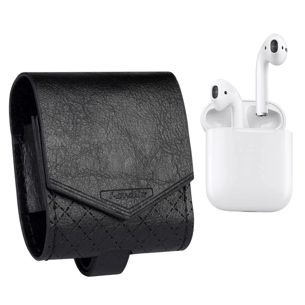 Чохол для навушників Baroque i-Smile для Apple AirPods IPH1436 Black (702341) - зображення 3