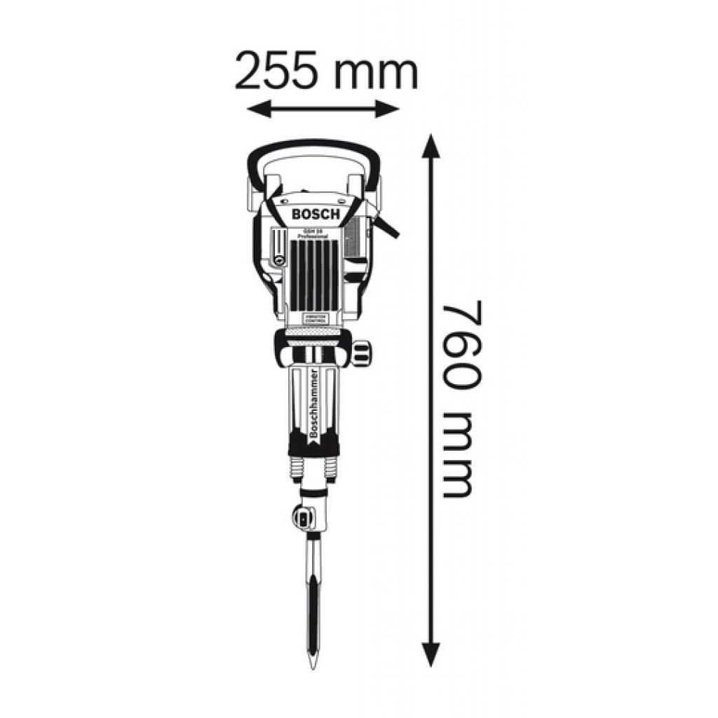 Відбійний молоток Bosch GSH 16-30 (0.611.335.100) - зображення 2