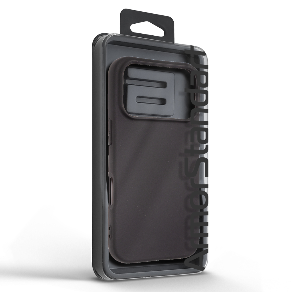 Чохол до мобільного телефона Armorstandart Matte Slim Fit Apple iPhone 17 Pro Max Black (ARM86746) - зображення 5