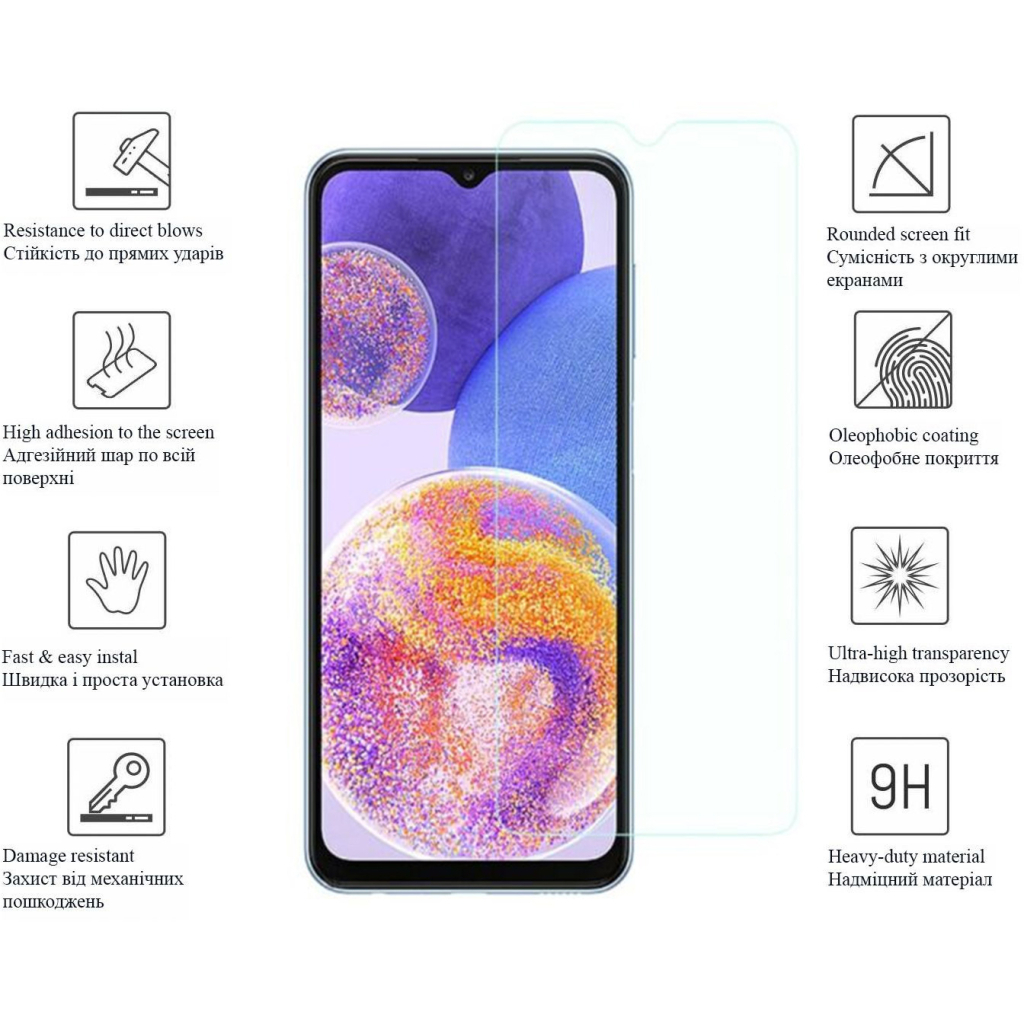 Скло захисне Drobak Samsung Galaxy A33 5G (444458) - зображення 2