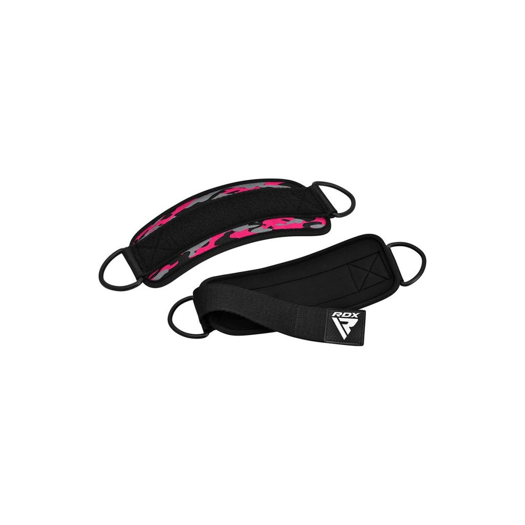 Манжета для тяги RDX A4 Gym Ankle Pro Camo Pink-pair (WAN-A4CP-P) - изображение 2