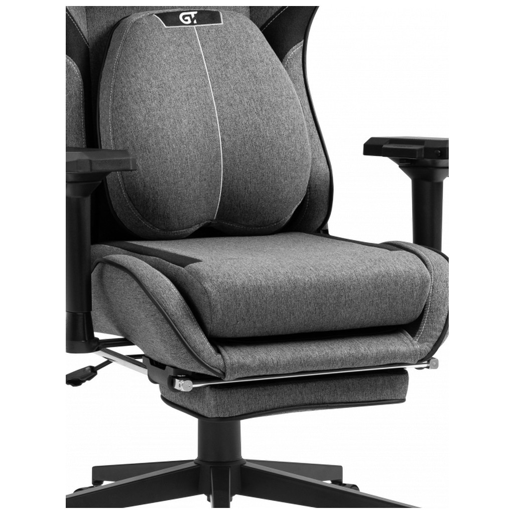 Крісло ігрове GT Racer X-2308 Gray/Black (X-2308 Fabric Gray/Black) - зображення 9