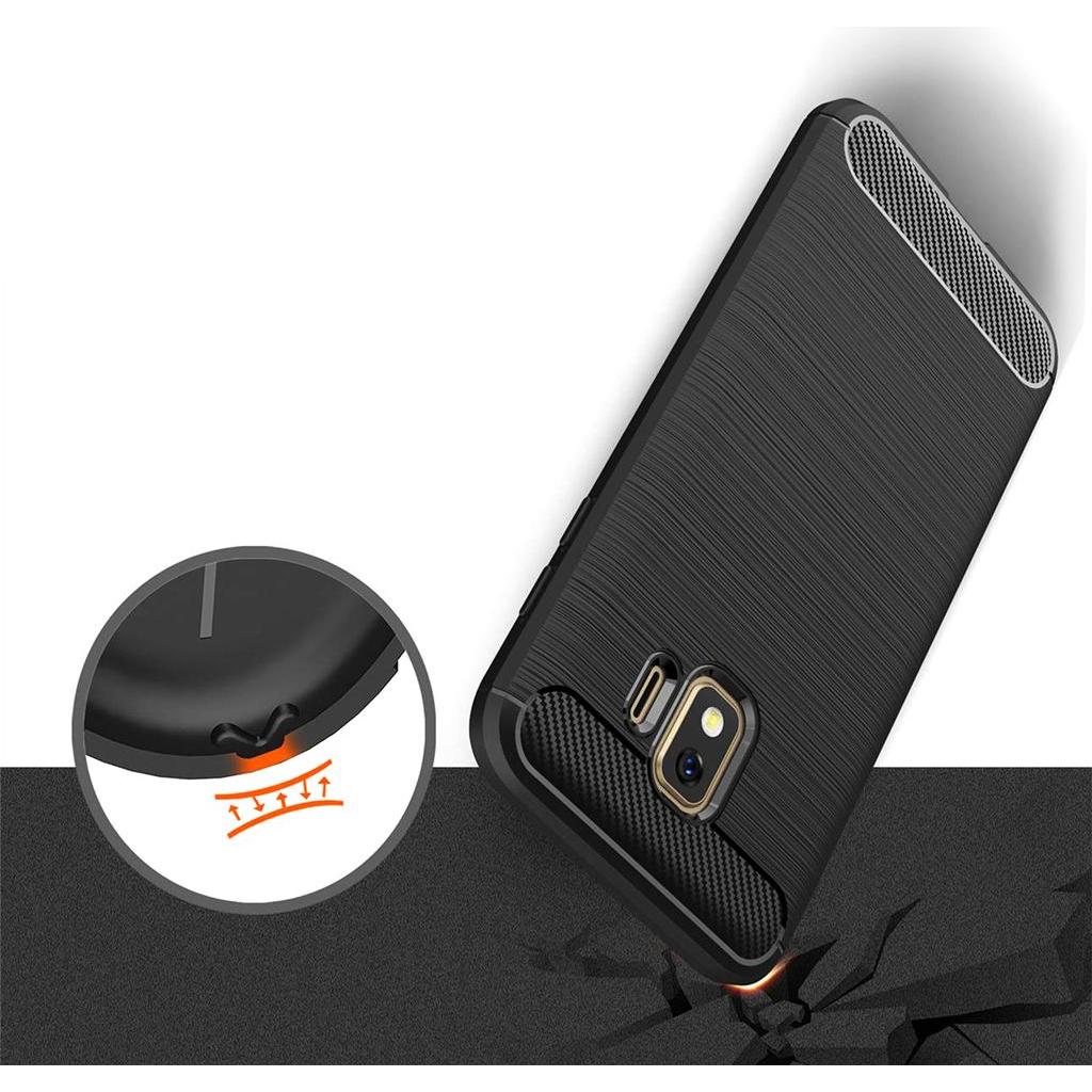 Чохол до мобільного телефона Laudtec для Samsung Galaxy J2 Core Carbon Fiber (Black) (LT-J2C) - зображення 8