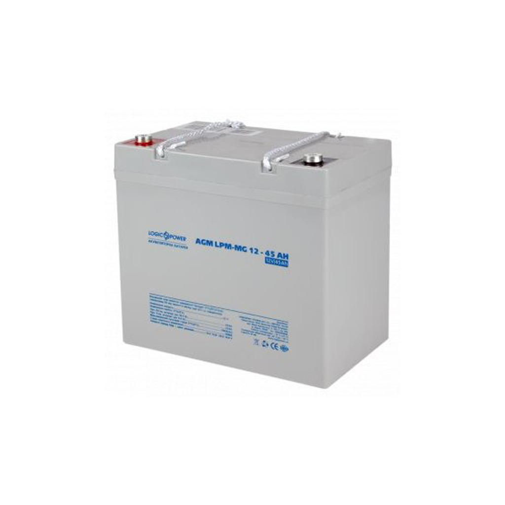 Батарея до ДБЖ LogicPower LPM MG 12В 45Ah (6559) - зображення 3