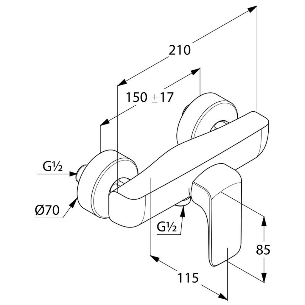 Змішувач KLUDI AMEO (417100575) - зображення 2