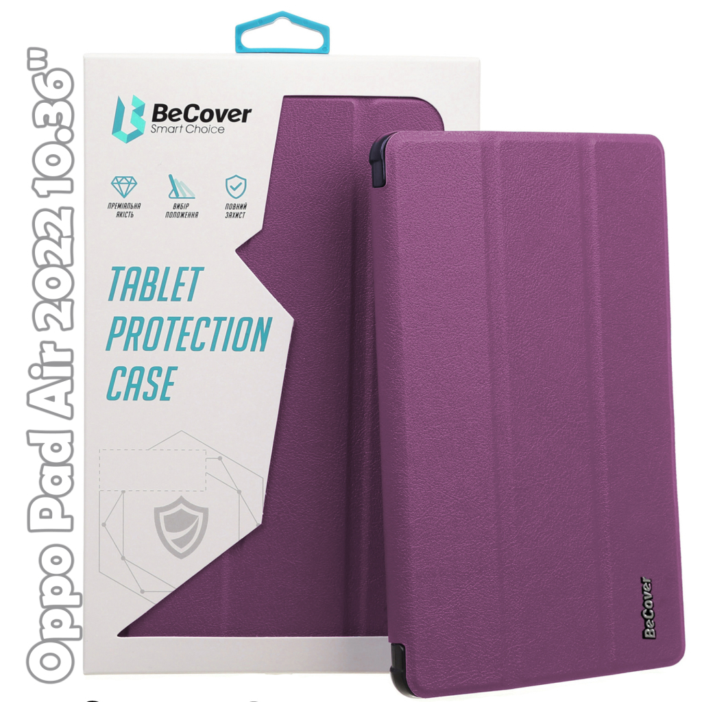 Чохол до планшета BeCover Smart Case Oppo Pad Air 2022 10.36" Purple (709521) - зображення 1
