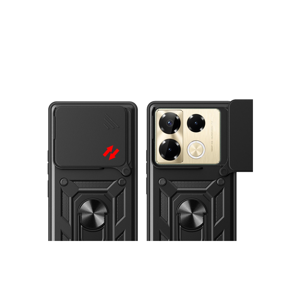 Чохол до мобільного телефона BeCover Military Infinix Note 40 Pro (X6851) Black (712160) - зображення 2