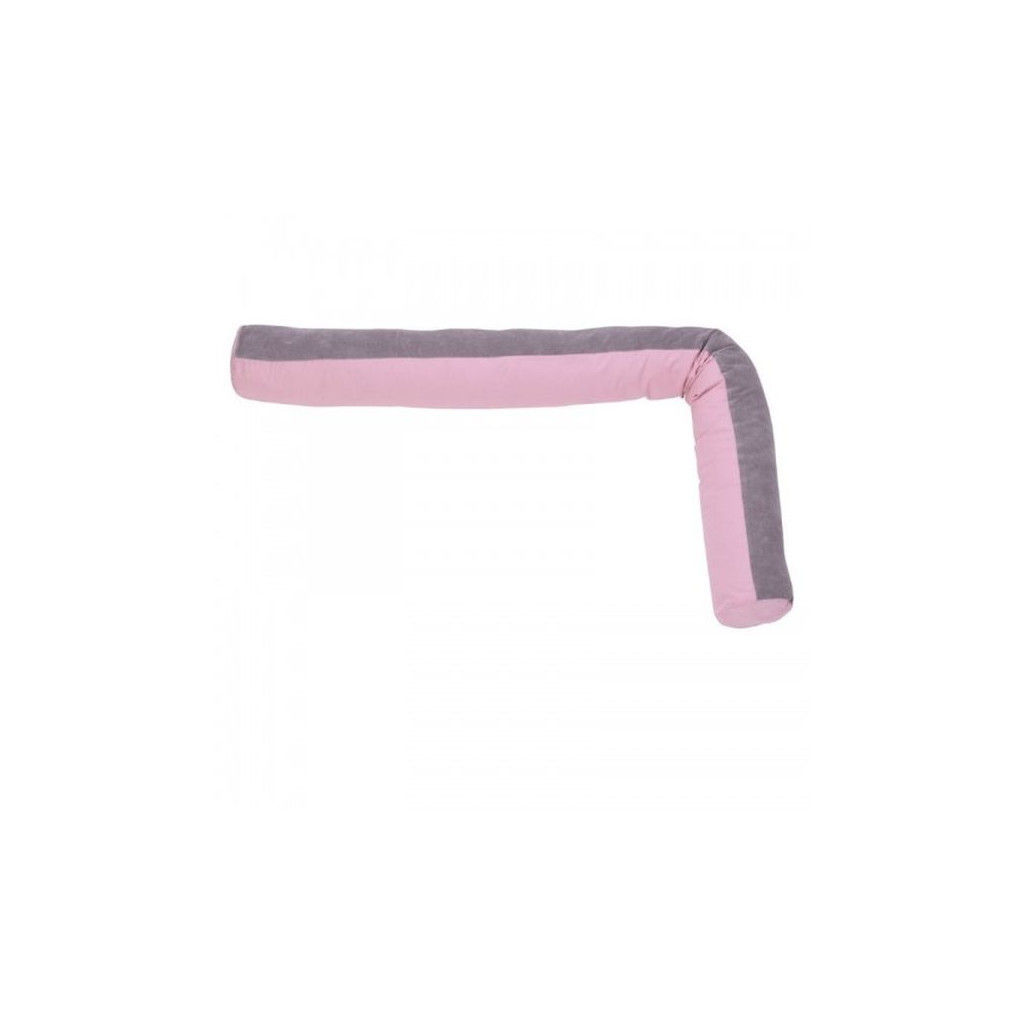 Подушка Верес для годування "Comfort Long Velour taupe-rose" 170*52 (302.01.4) - зображення 5