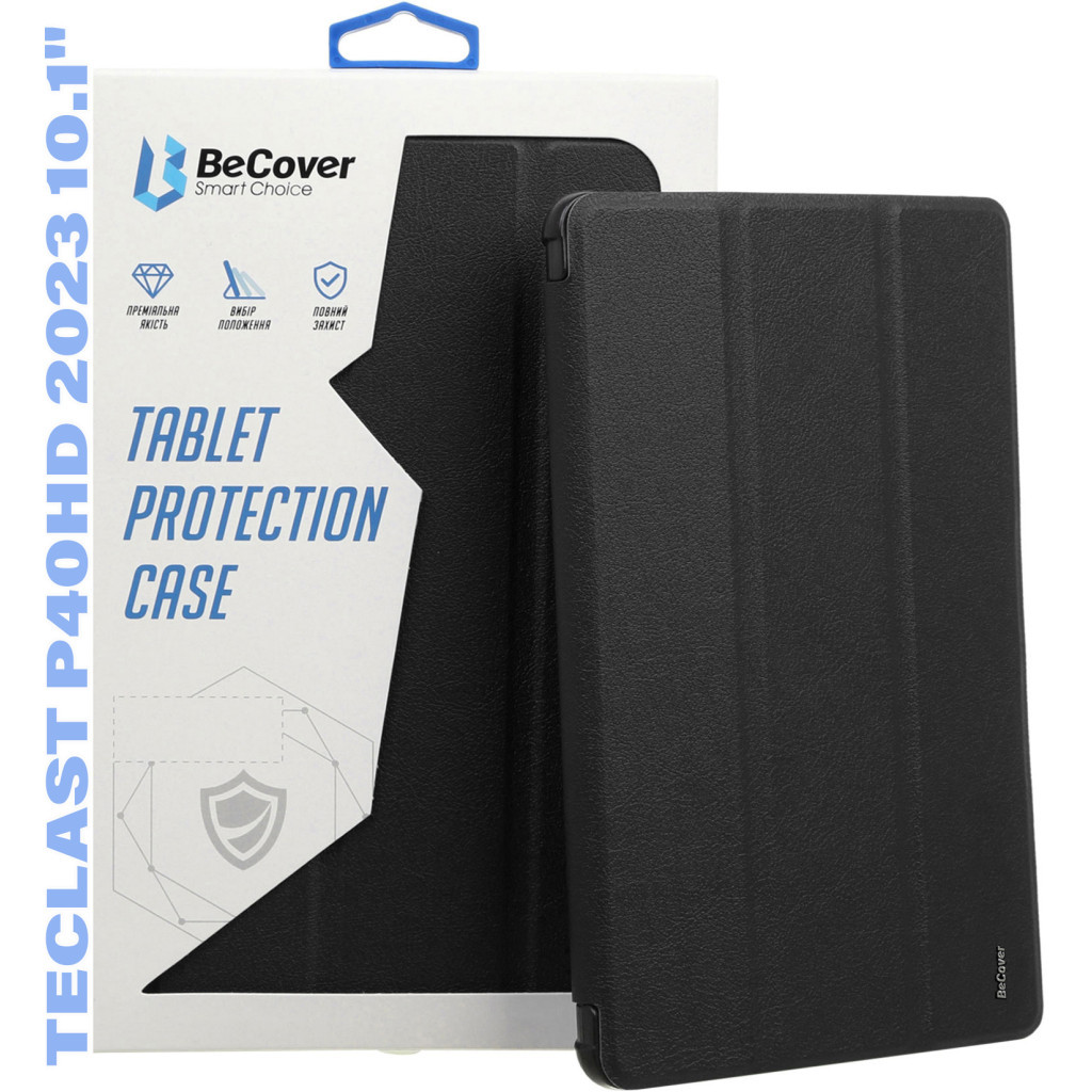 Чохол до планшета BeCover Smart Case Teclast P40HD 2023 10.1" Black (711090) - зображення 1
