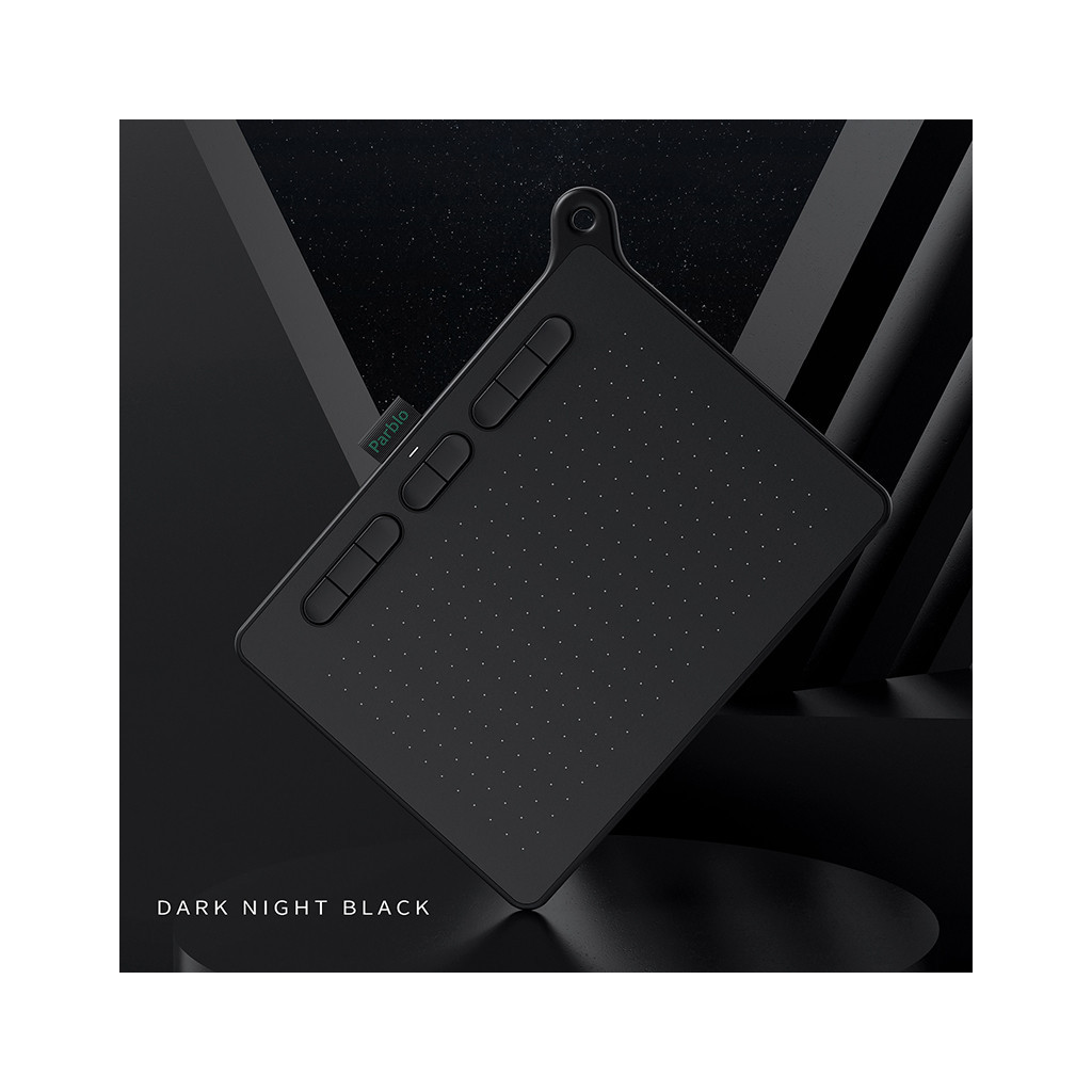 Графічний планшет Parblo Ninos M Black (NINOSM) - зображення 10