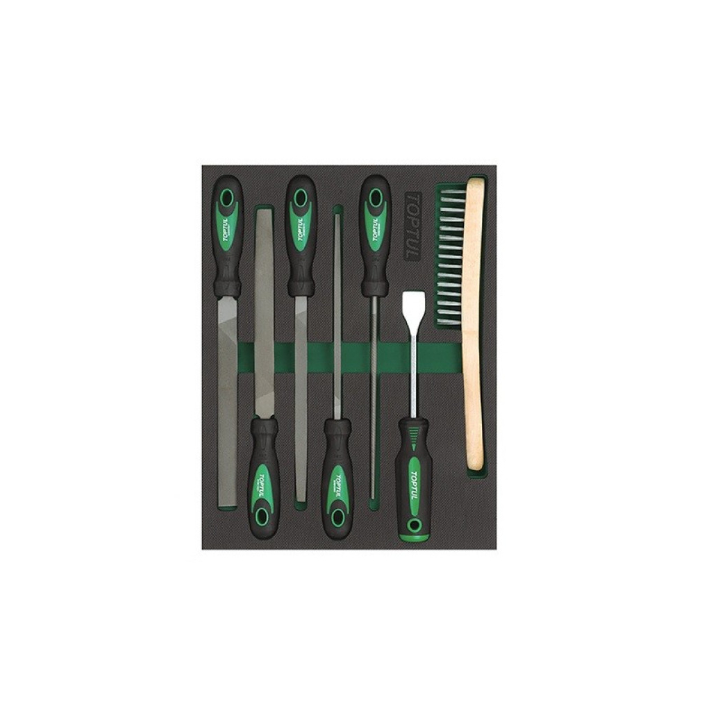 Напилок Toptul у ложементі 7шт. (GVB0701) - зображення 1