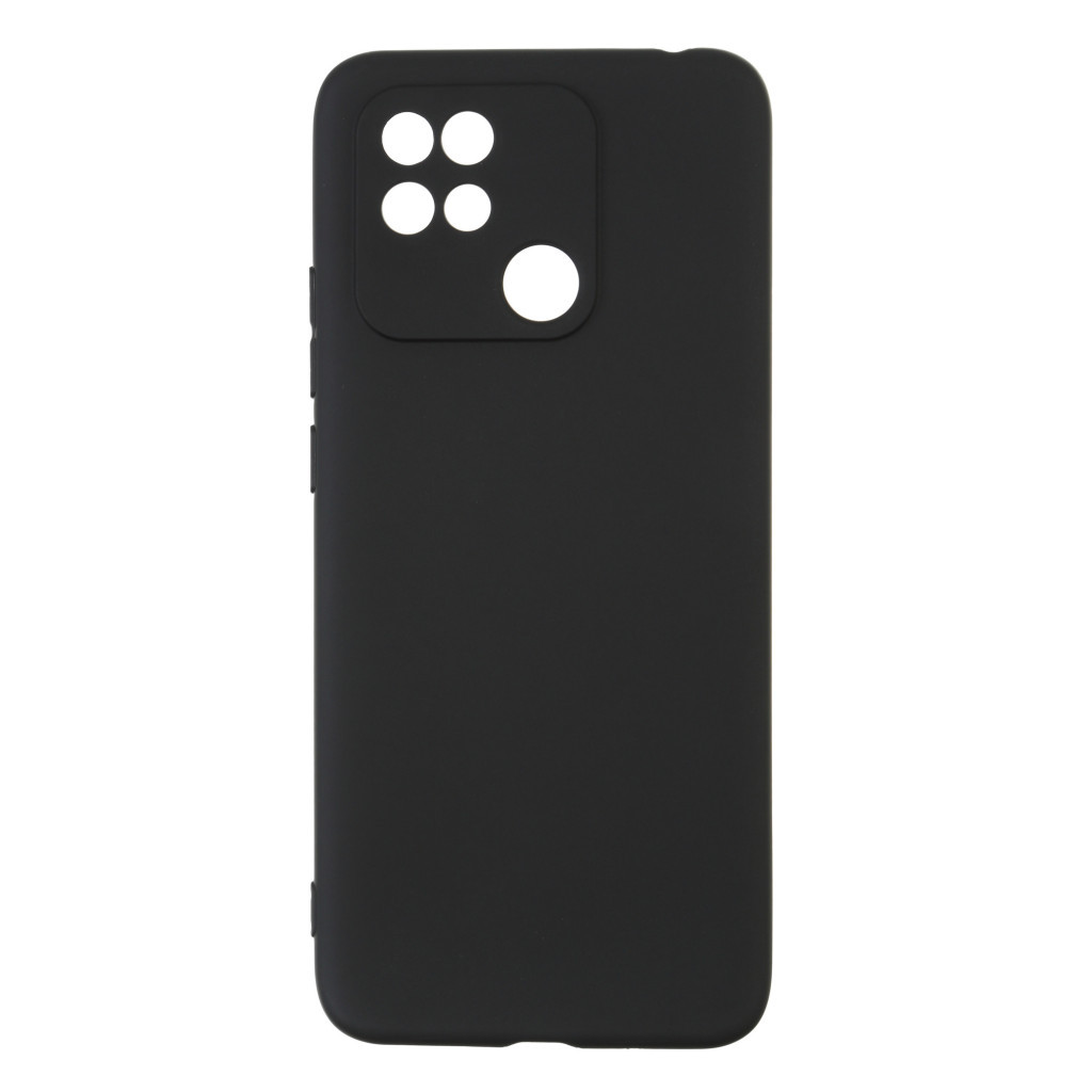 Чохол до мобільного телефона Armorstandart Matte Slim Fit Xiaomi Redmi 10C Camera cover Black (ARM61304) - зображення 1