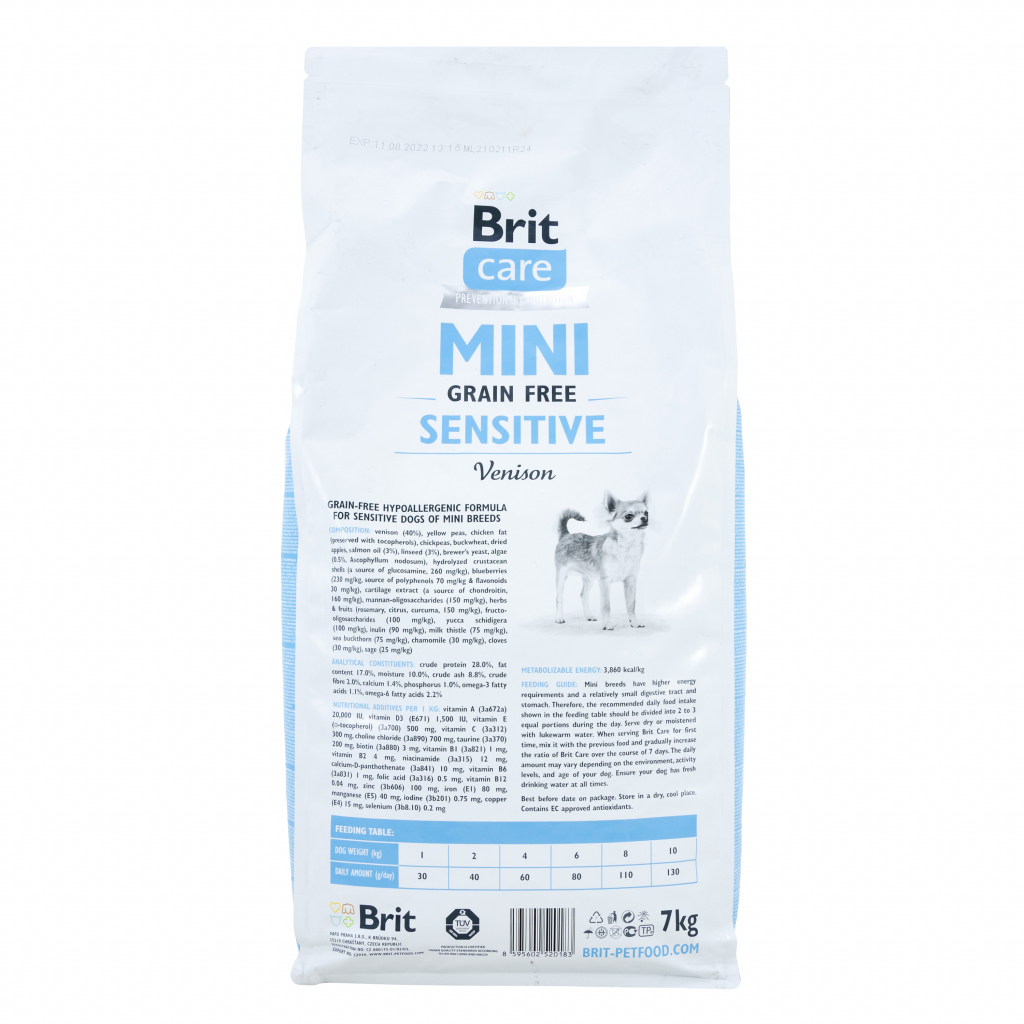 Сухий корм для собак Brit Care GF Mini Sensitive 7 кг (8595602520183) - зображення 2