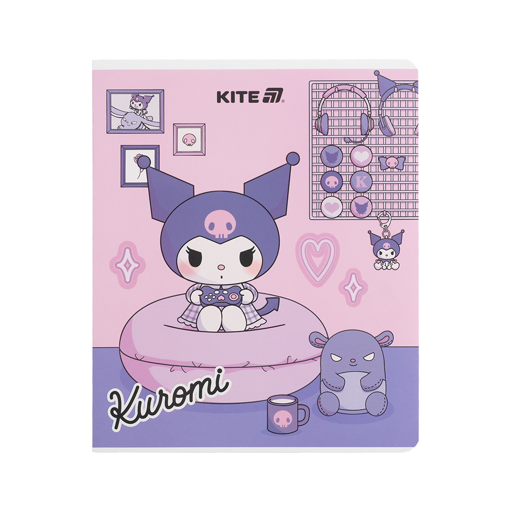 Зошит Kite Kuromi, 24 аркуші, клітинка (HK25-238) - зображення 11