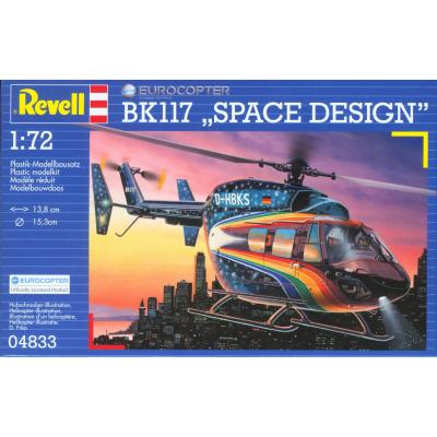 Збірна модель Revell Вертоліт Eurocopter BK 117 Space Design 1:72 (4833) - зображення 1