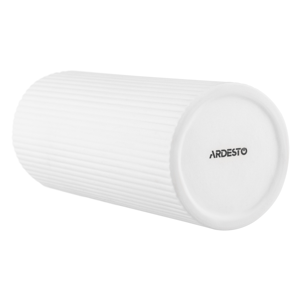 Ваза Ardesto Liguria, 8х22.7см, порцеляна, білий (AR3803W) - зображення 5