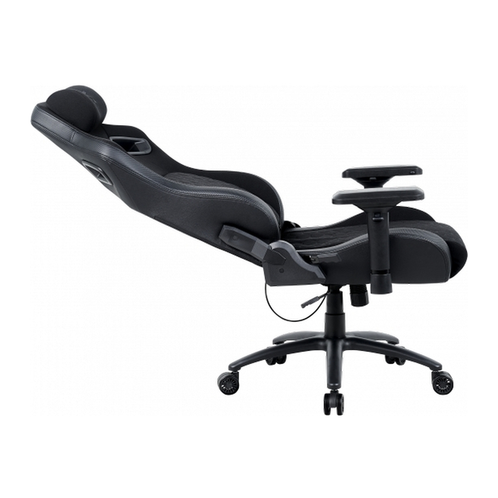 Крісло ігрове GT Racer X-7341 Black (X-7341 Fabric Black) - зображення 4