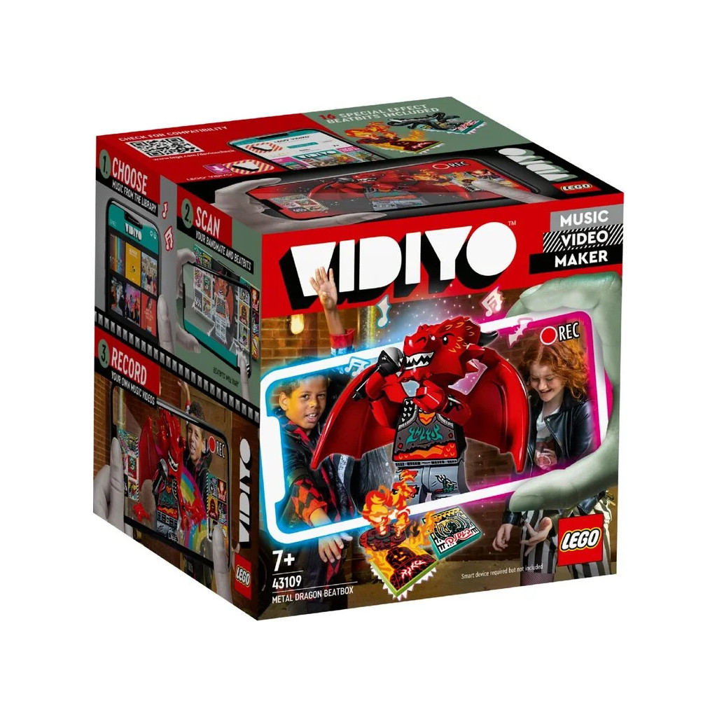 Конструктор LEGO VIDIYO Metal Dragon BeatBox (Бітбокс Дракона-Металіста) (43109) - зображення 1