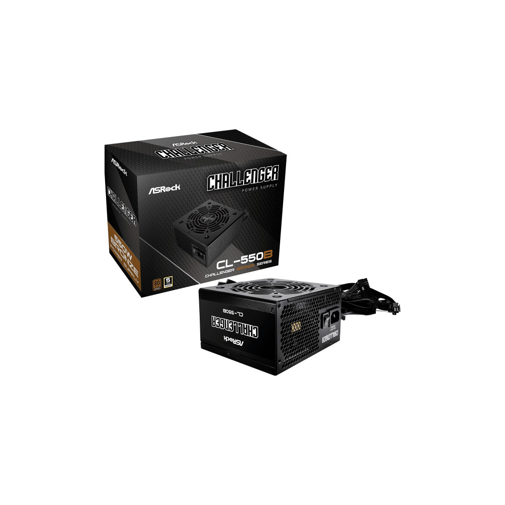 Блок живлення ASRock 550W Challenger (CL-550B) - зображення 5