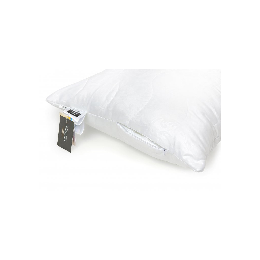 Ковдра MirSon Набір BamBoo №1681 Eco Light White Ковдра 155х215 + подушка (2200002655620) - зображення 5