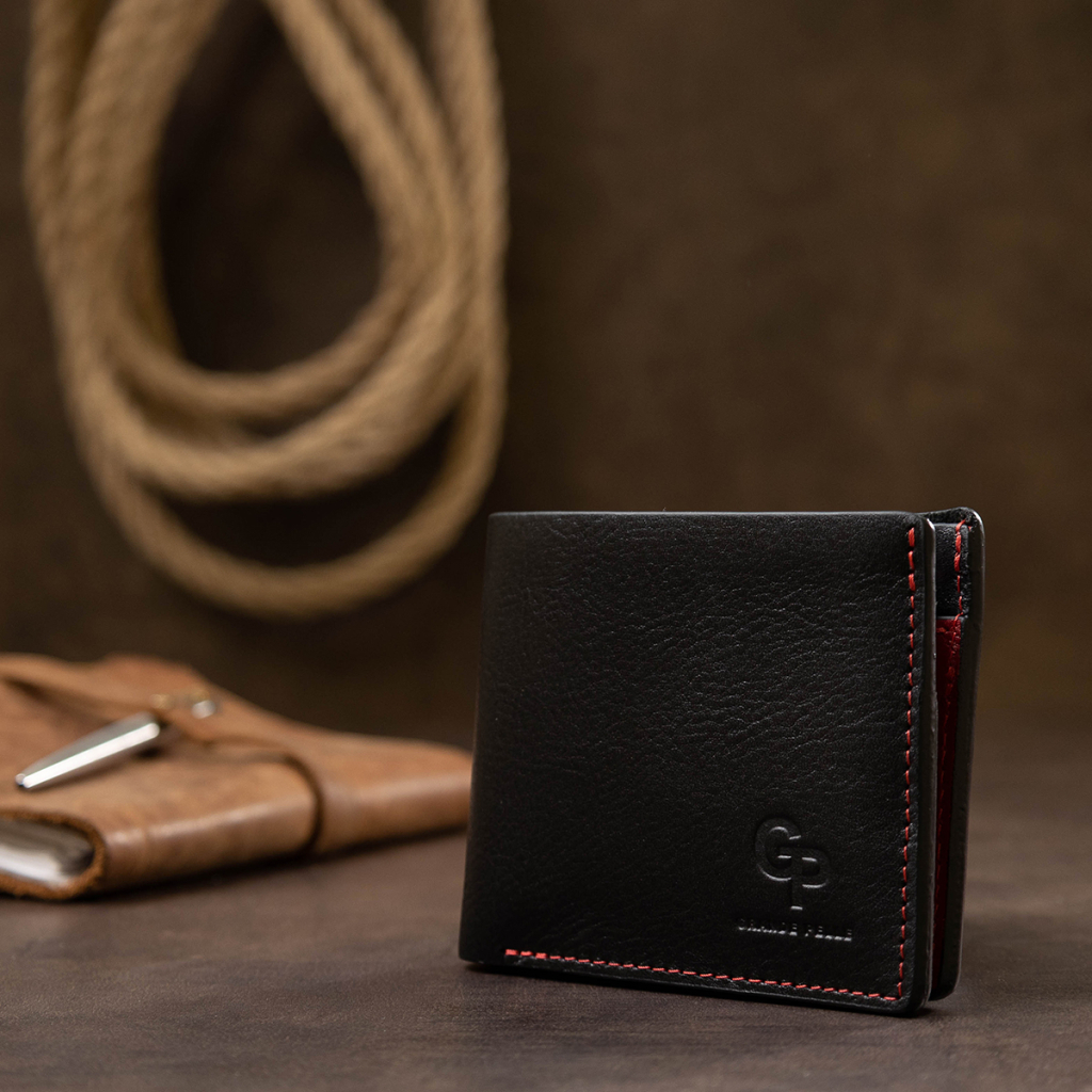 Гаманець Grande Pelle Чорний (11551) - зображення 8