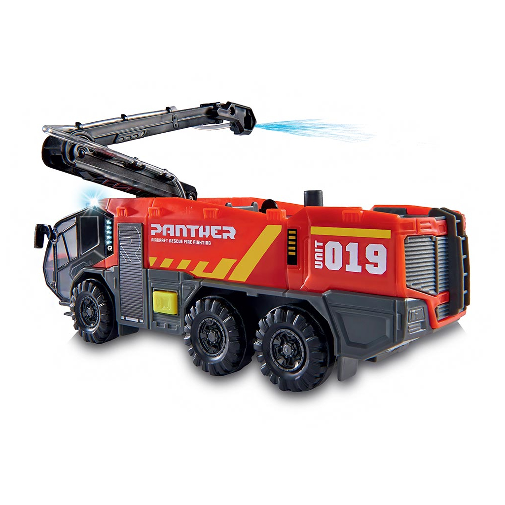 Спецтехніка Dickie Toys Пожежна машина аеропорту Пантера зі звуковими та світловими (3714012) - зображення 3