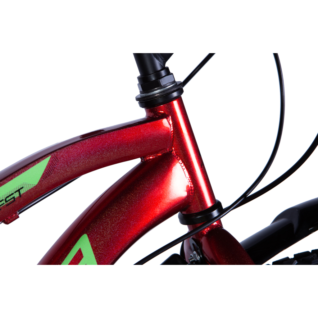 Велосипед Formula 24" Forest DD рама-12,5" St червоний 2024 (OPS-FR-24-394) - зображення 2