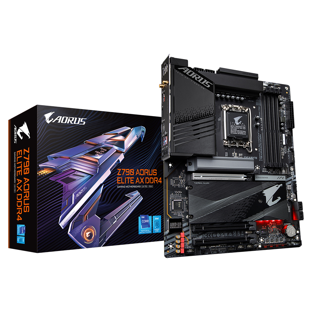 Материнська плата GIGABYTE Z790 AORUS ELITE AX DDR4 - зображення 1