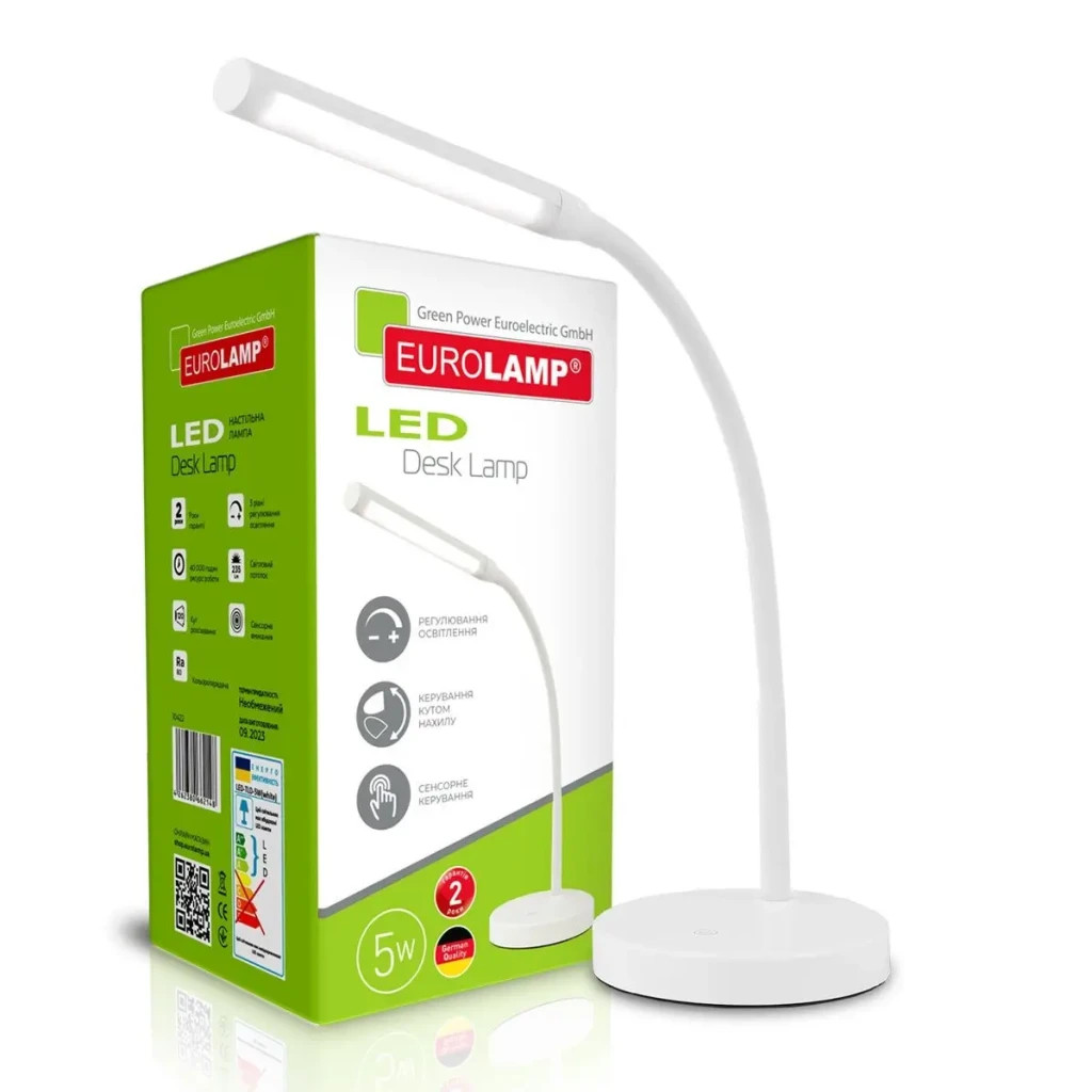Настільна лампа Eurolamp LED-TLD-5W(white) - зображення 4