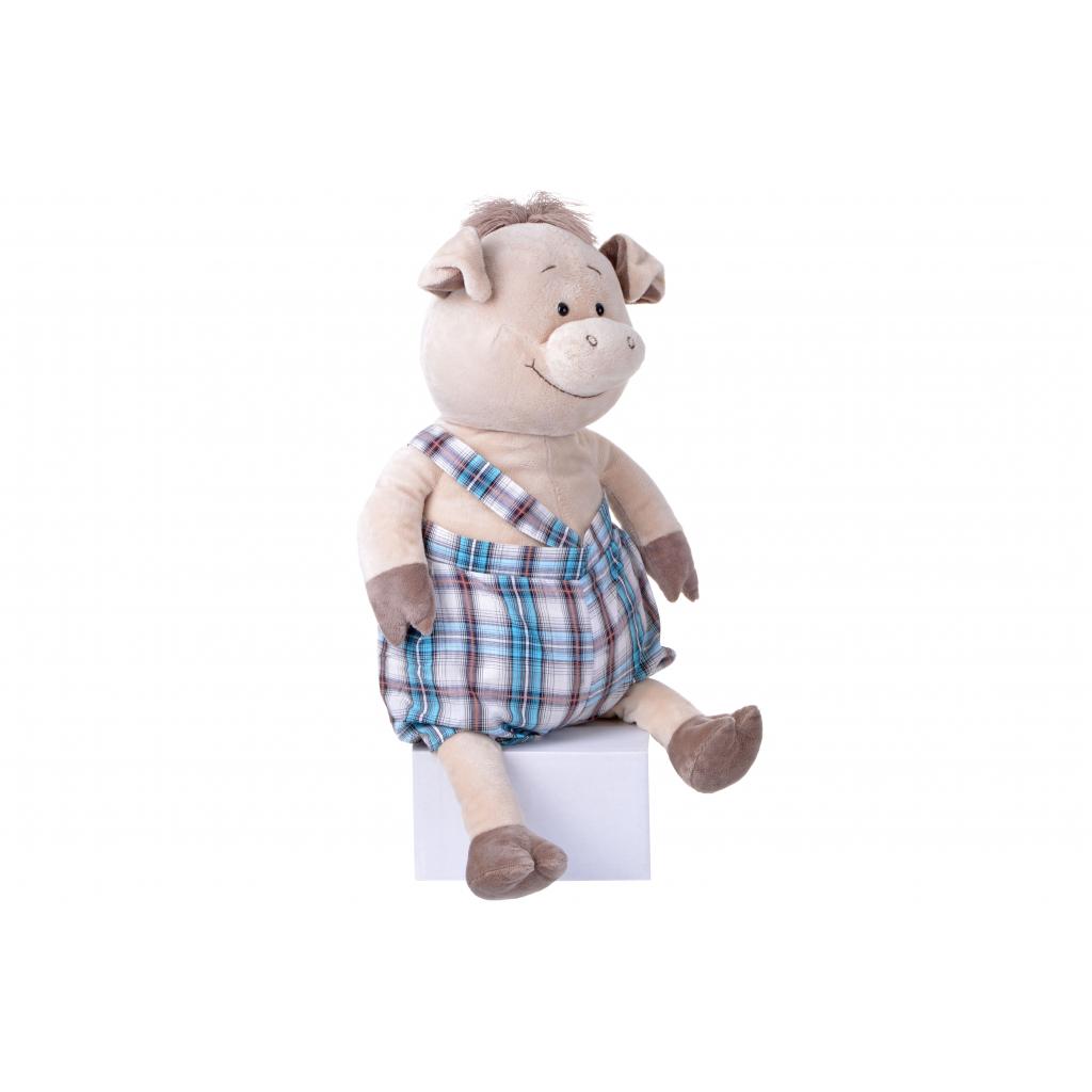 М'яка іграшка Same Toy Свинка в комбінезоні 60 см (THT705) - зображення 2