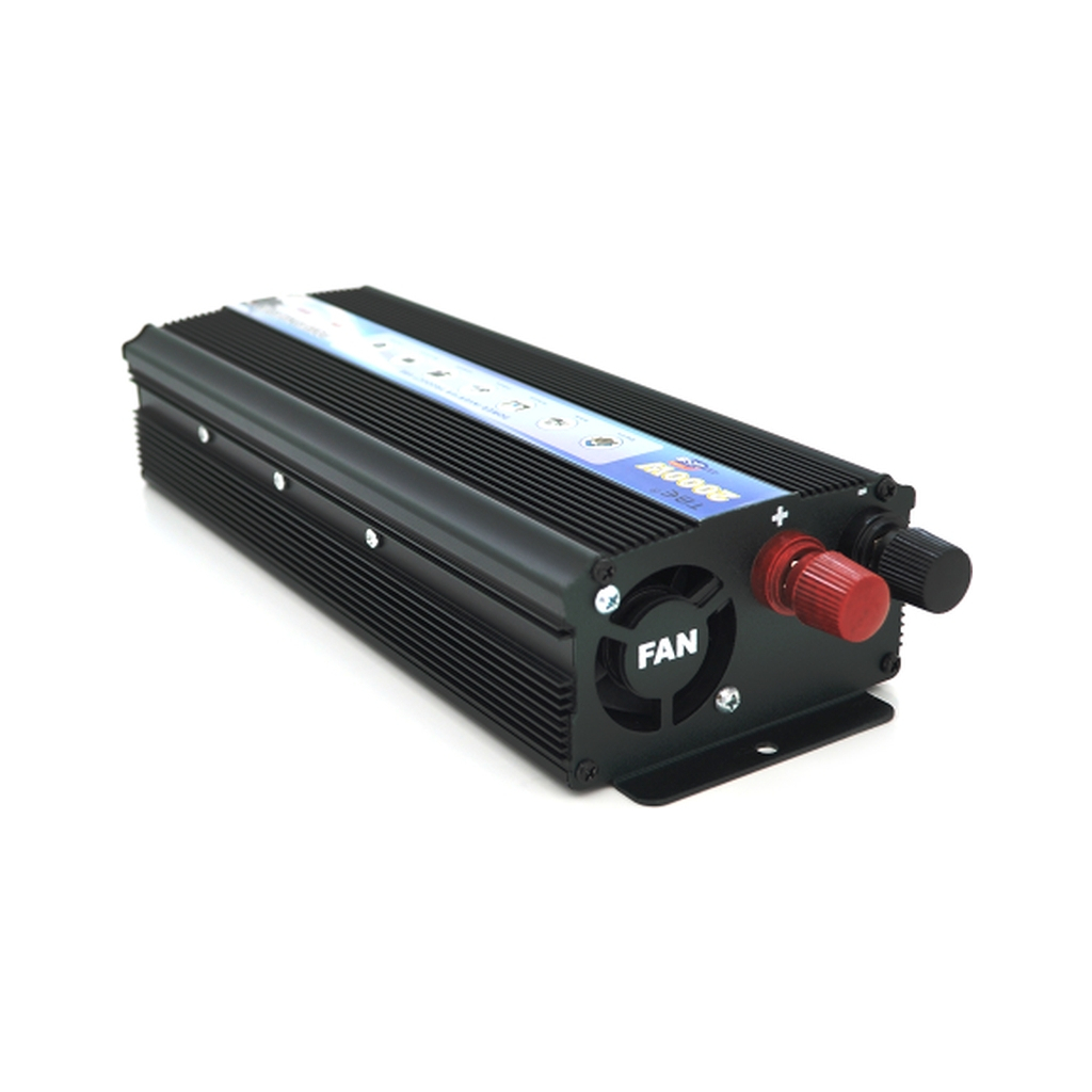 Автомобільний інвертор 12V/220V 2000ВА(1200Вт), approximate sinusoid Voltronic (YT-2000W-CI12V) - изображение 1