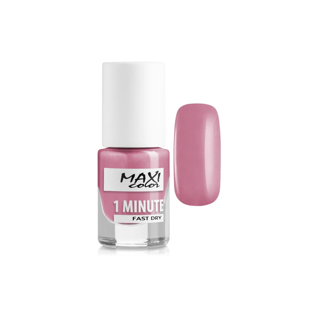 Лак для нігтів Maxi Color 1 Minute Fast Dry 016 (4823082004256) - изображение 1