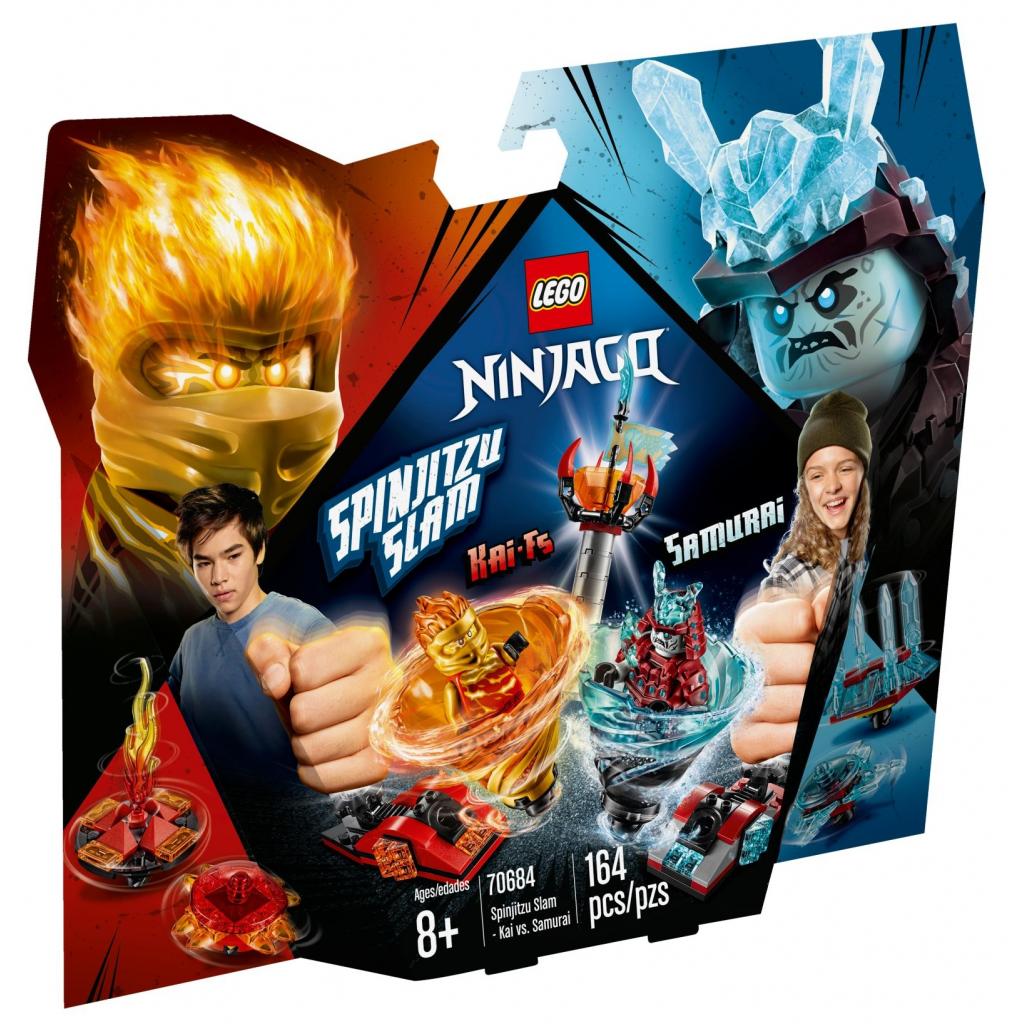Конструктор LEGO Ninjago Бій майстрів спінджицу - Кай проти Самурая (70684) - зображення 1