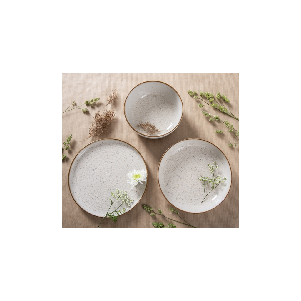 Тарілка Ipec Nordic Sand 20 см Десертна (30908548) - зображення 2