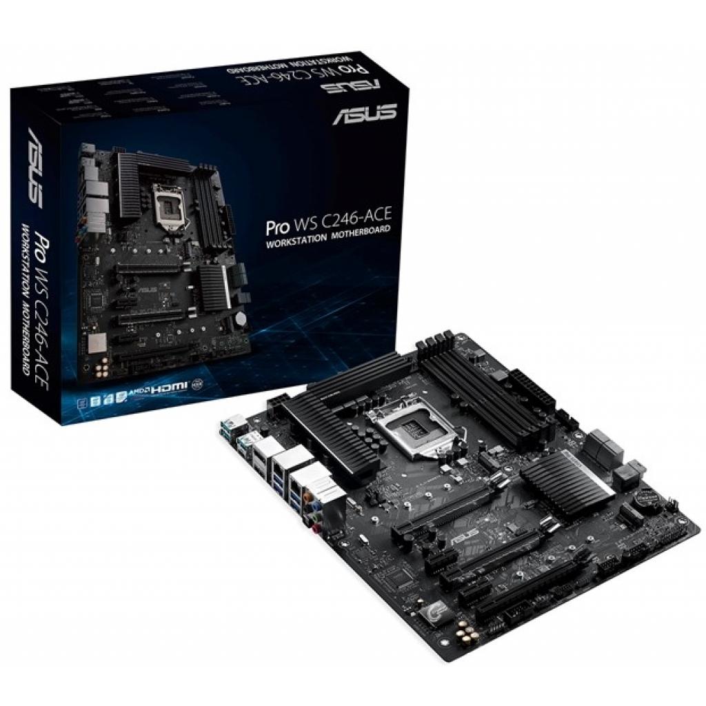 Серверна материнська плата ASUS Pro WS C246-ACE (PRO_WS_C246-ACE) - зображення 1
